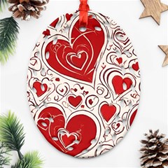 Be My Valentine Ornament (oval Filigree)