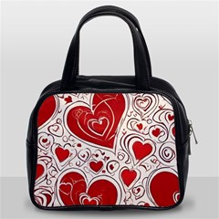 Be My Valentine Classic Handbag (two Sides)