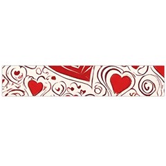 Be My Valentine Large Premium Plush Fleece Scarf 