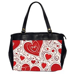 Be My Valentine Oversize Office Handbag (2 Sides)