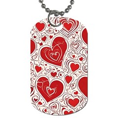 Be My Valentine Dog Tag (one Side)