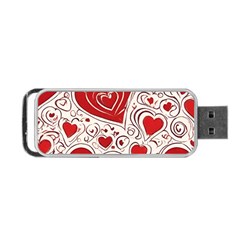 Be My Valentine Portable Usb Flash (one Side)