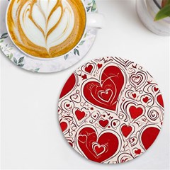 Be My Valentine Uv Print Round Tile Coaster