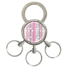 Candy 3-ring Key Chain