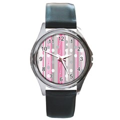 Candy Round Metal Watch