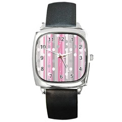 Candy Square Metal Watch