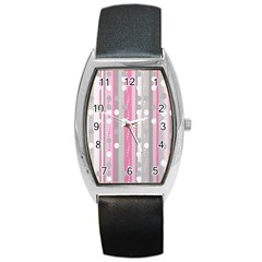 Candy Barrel Style Metal Watch