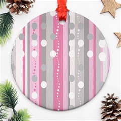 Candy Round Ornament (two Sides)