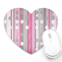 Candy Heart Mousepad by pollyparadiseartshop