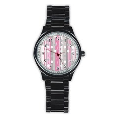 Candy Stainless Steel Round Watch