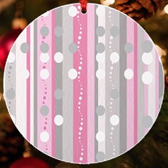 Candy Uv Print Acrylic Ornament Round