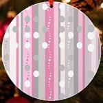 Candy UV Print Acrylic Ornament Round Front