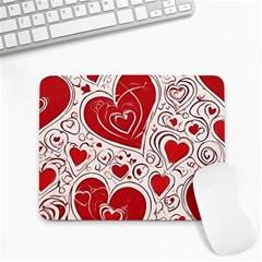 Be My Valentine Small Mousepad by pollyparadiseartshop