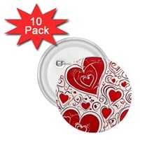 Be My Valentine 1 75  Buttons (10 Pack)