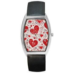 Be My Valentine Barrel Style Metal Watch