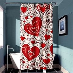 Be My Valentine Shower Curtain 36  X 72  (stall) 