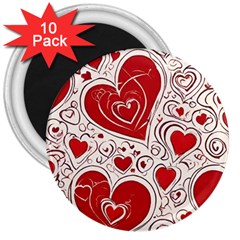 Be My Valentine 3  Magnets (10 Pack) 