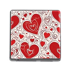 Be My Valentine Memory Card Reader (square 5 Slot)