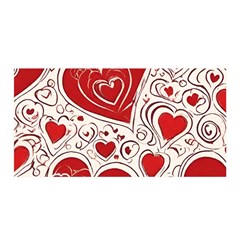 Be My Valentine Satin Wrap 35  X 70 