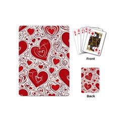 Be My Valentine Playing Cards Single Design (mini)