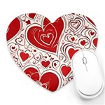 Be My Valentine Heart Mousepad Front