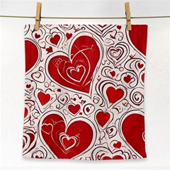 Be My Valentine Face Towel