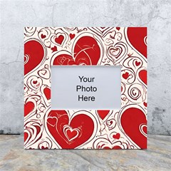 Be My Valentine White Box Photo Frame 4  X 6 