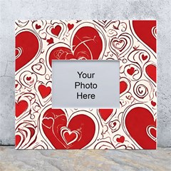 Be My Valentine White Wall Photo Frame 5  X 7 