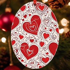 Be My Valentine Uv Print Acrylic Ornament Oval