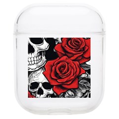 Roses And Skulls Soft Tpu Airpods 1/2 Case