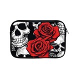 Roses and Skulls Apple MacBook Pro 15  Zipper Case Front