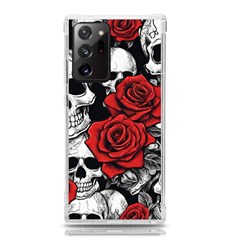 Roses And Skulls Samsung Galaxy Note 20 Ultra Tpu Uv Case