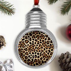 Leopard Metal Light Bulb Shape Ornament