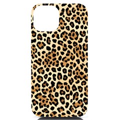 Leopard Iphone 14 Black Uv Print Pc Hardshell Case