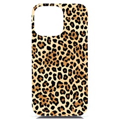 Leopard Iphone 14 Pro Max Black Uv Print Pc Hardshell Case