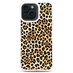 Leopard Iphone 15 Plus Tpu Uv Print Case