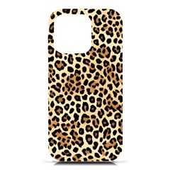 Leopard Iphone 16 Pro Black Uv Print Pc Hardshell Case