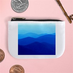 Blue Hills Mini Coin Purse by cowcowstore