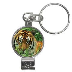 Tiger Nail Clippers Key Chain