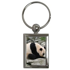 Giant Panda Key Chain (rectangle)