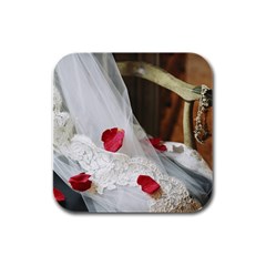 Western Wedding Festival Rubber Square Coaster (4 Pack) by ironman2222