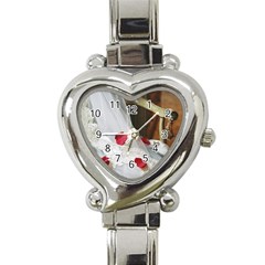 Western Wedding Festival Heart Italian Charm Watch by ironman2222