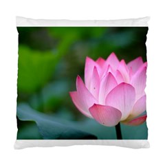 Pink Flower Cushion Case (one Side)