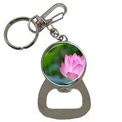 Red Pink Flower Bottle Opener Key Chain