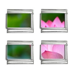 Pink Flowers 9mm Italian Charm (4 Pack) by ironman2222