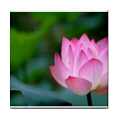 Pink Flowers Face Towel