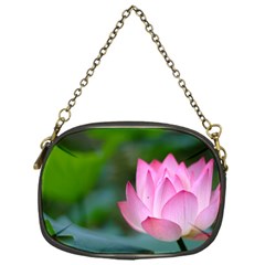 Pink Flowers Chain Purse (one Side) by ironman2222