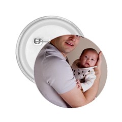 Father And Son Hug 2 25  Button