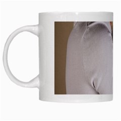 Father And Son Hug White Mug by ironman2222