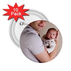 Father And Son Hug 2 25  Button (10 Pack) by ironman2222